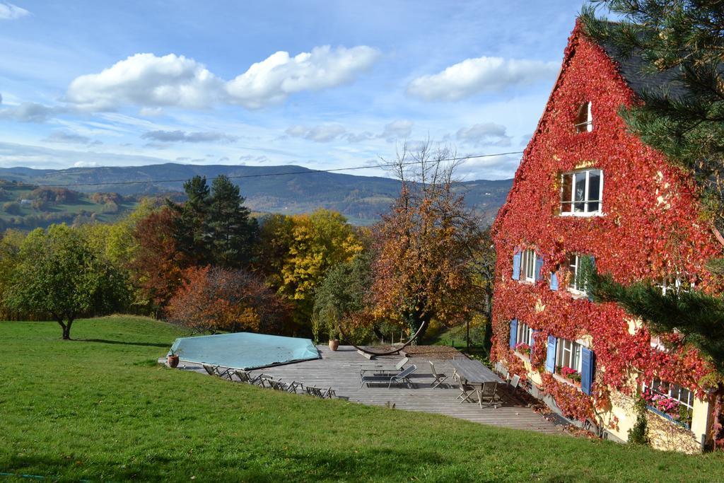 Villa Les Fermes De Pinpin à Labaroche Chambre photo
